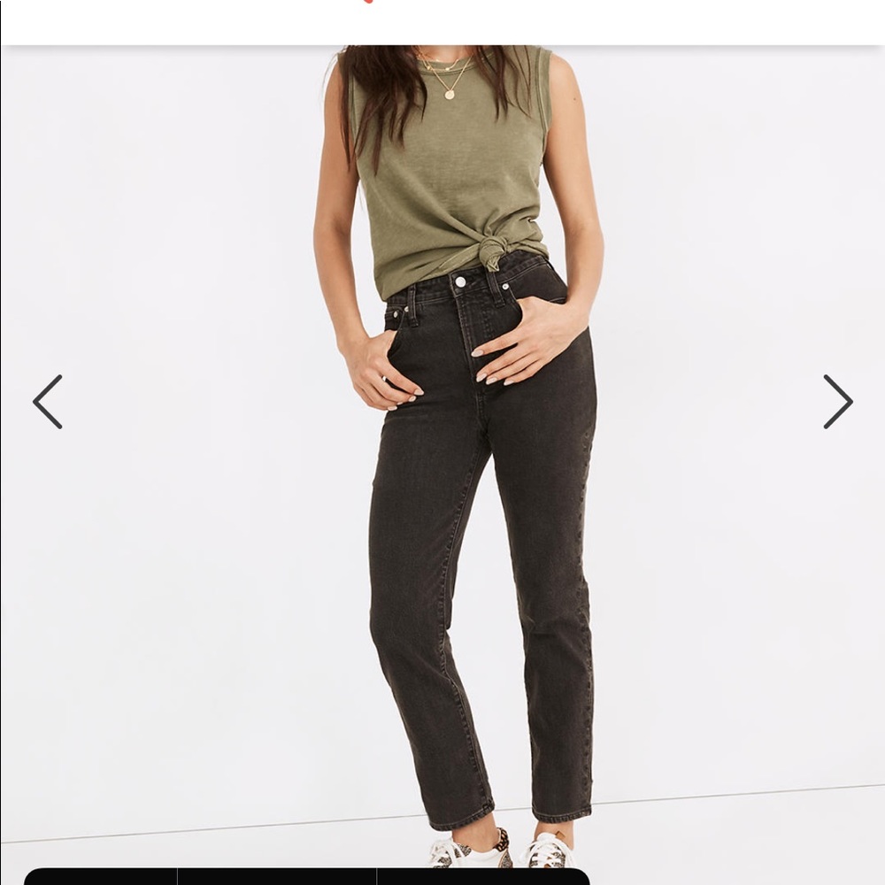 Madewell curvy perfect vintage in lunar wash